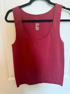 a new day Scoop Neck Sleeveless Tank - Berry Red
